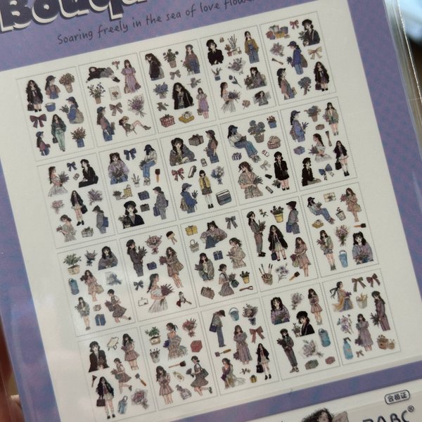 Libros Stickers - Aesthetic