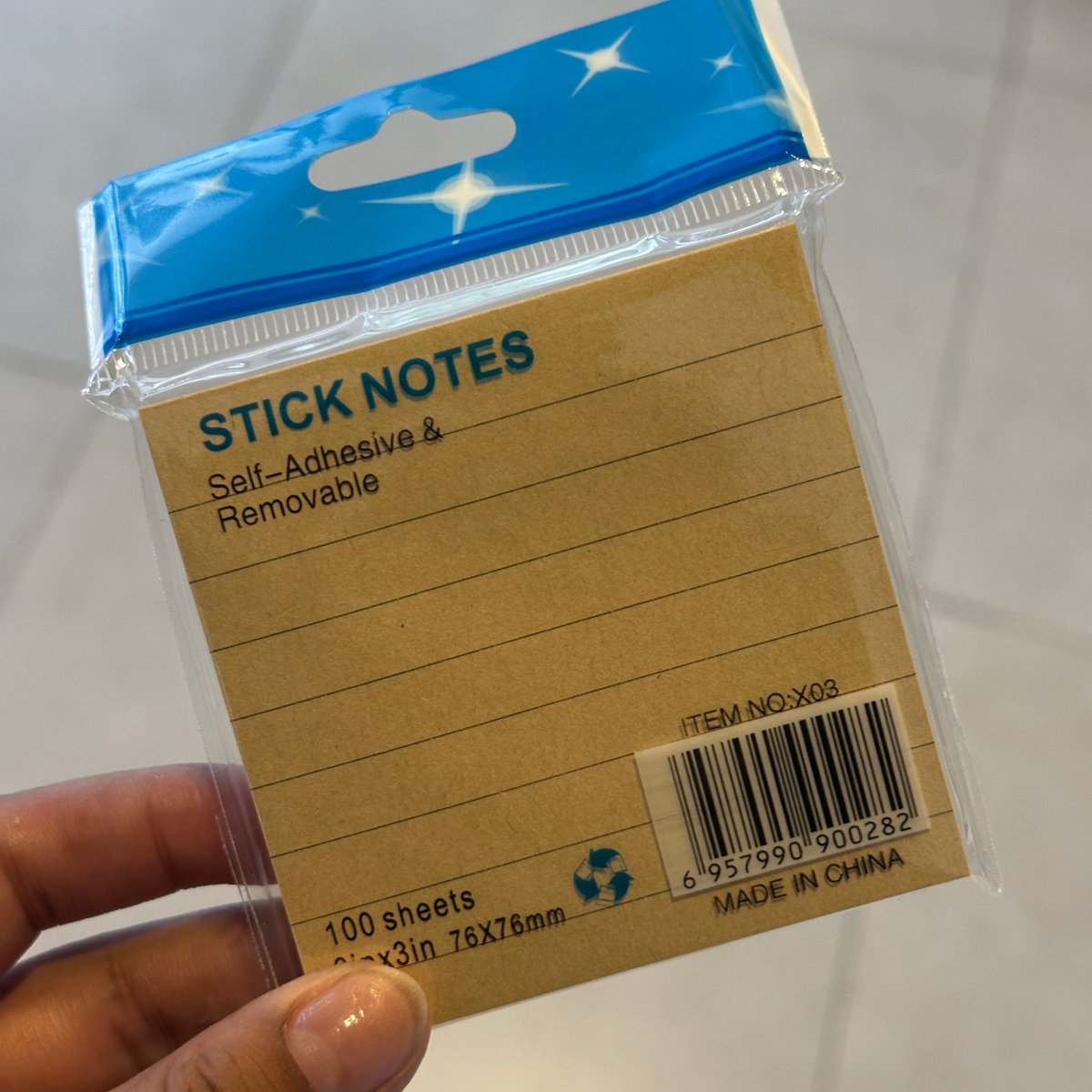 Post it Apuntes Kraft - 100 pcs - 2