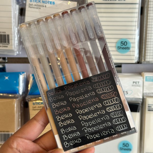 Boligrafos Languo - Colores Vintage (9 unidades)