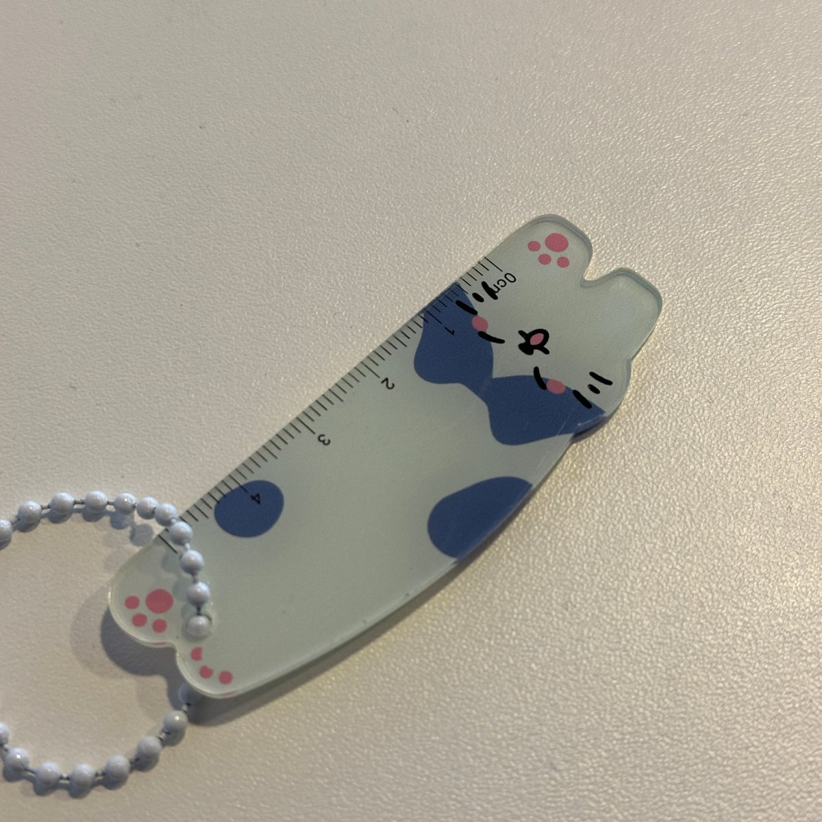 Llavero/reglita con diseño de Gatito - 3