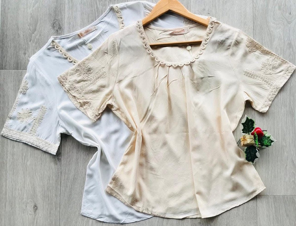 Blusas con bordados