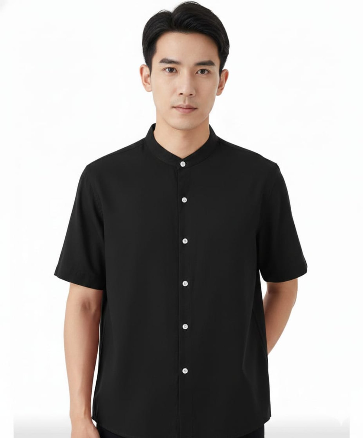 Camisa sin cuello - 4