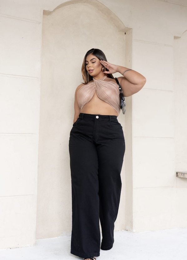 Jeans Wide Leg plus size