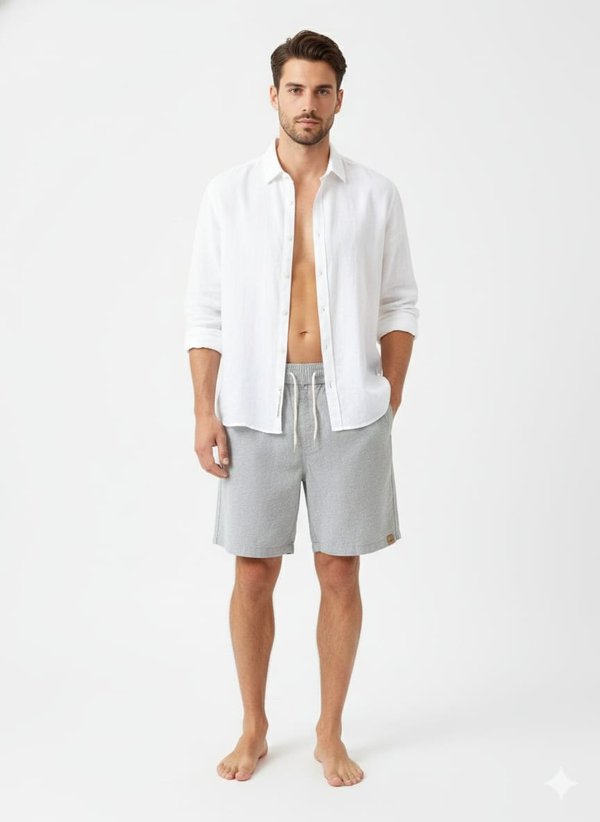 Short de lino Mauricihno