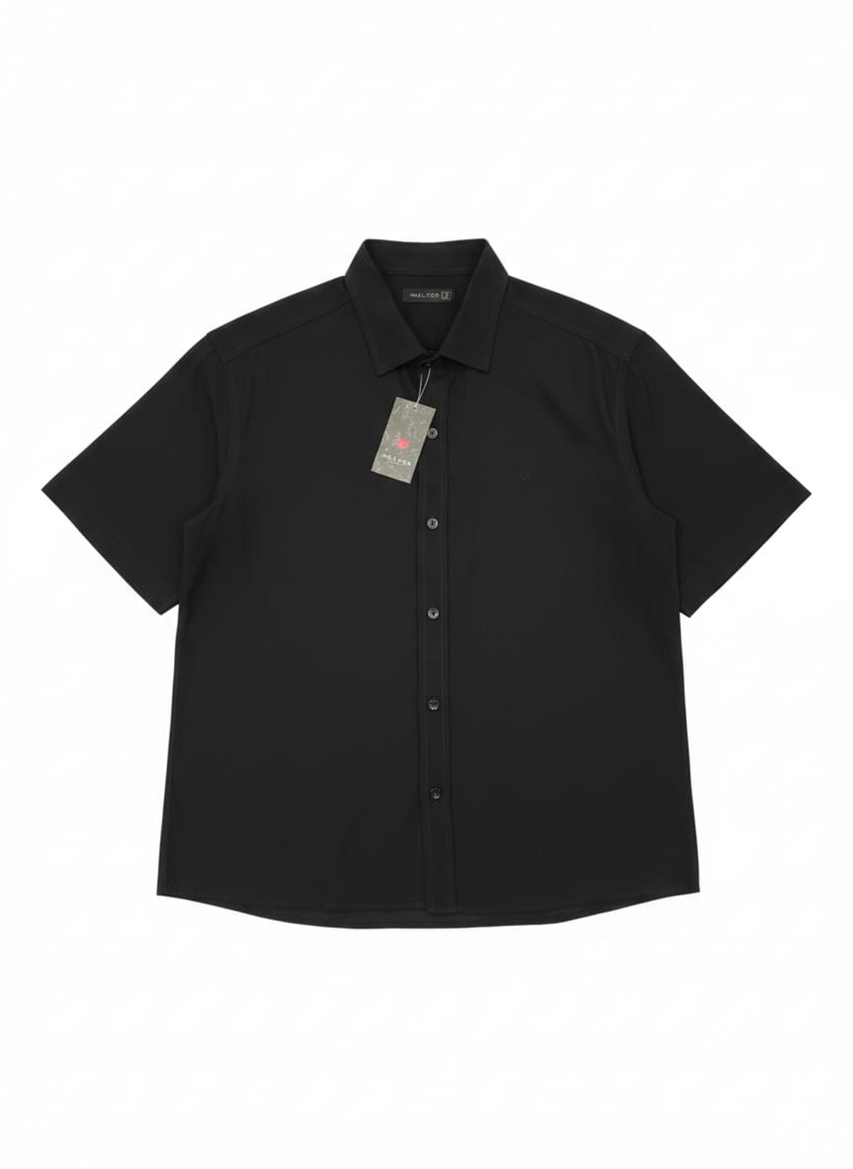 Camisa con cuello, manga corta - 2