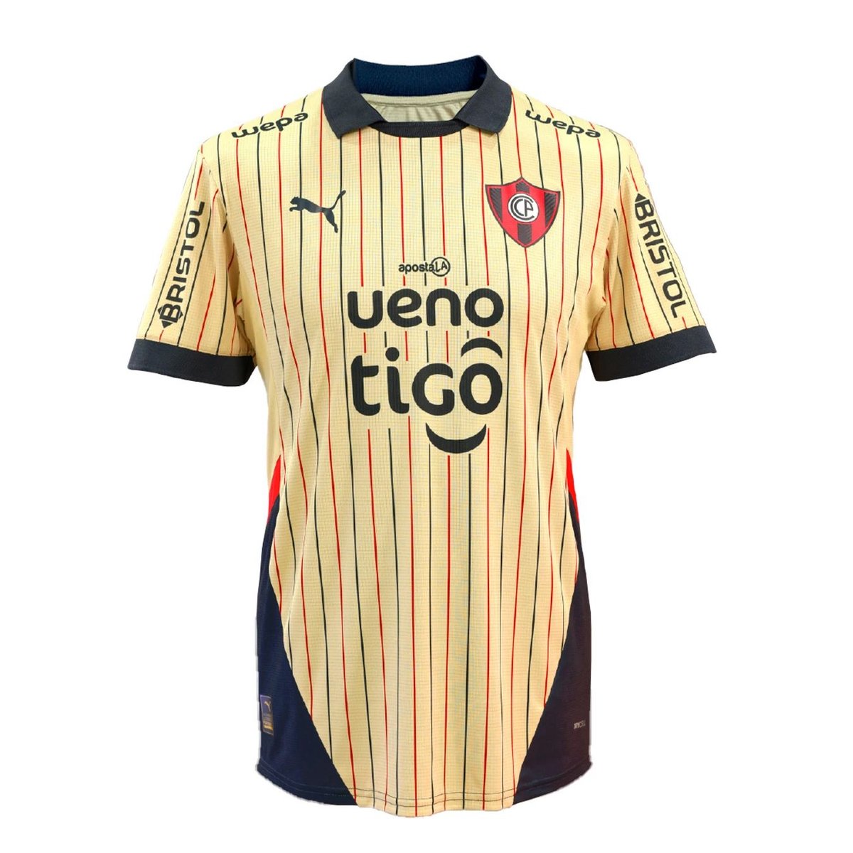 Camiseta alternativa del Clud Cerro Porteño