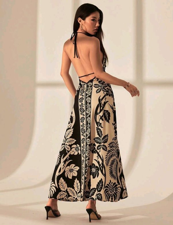 Vestido Largo Floral