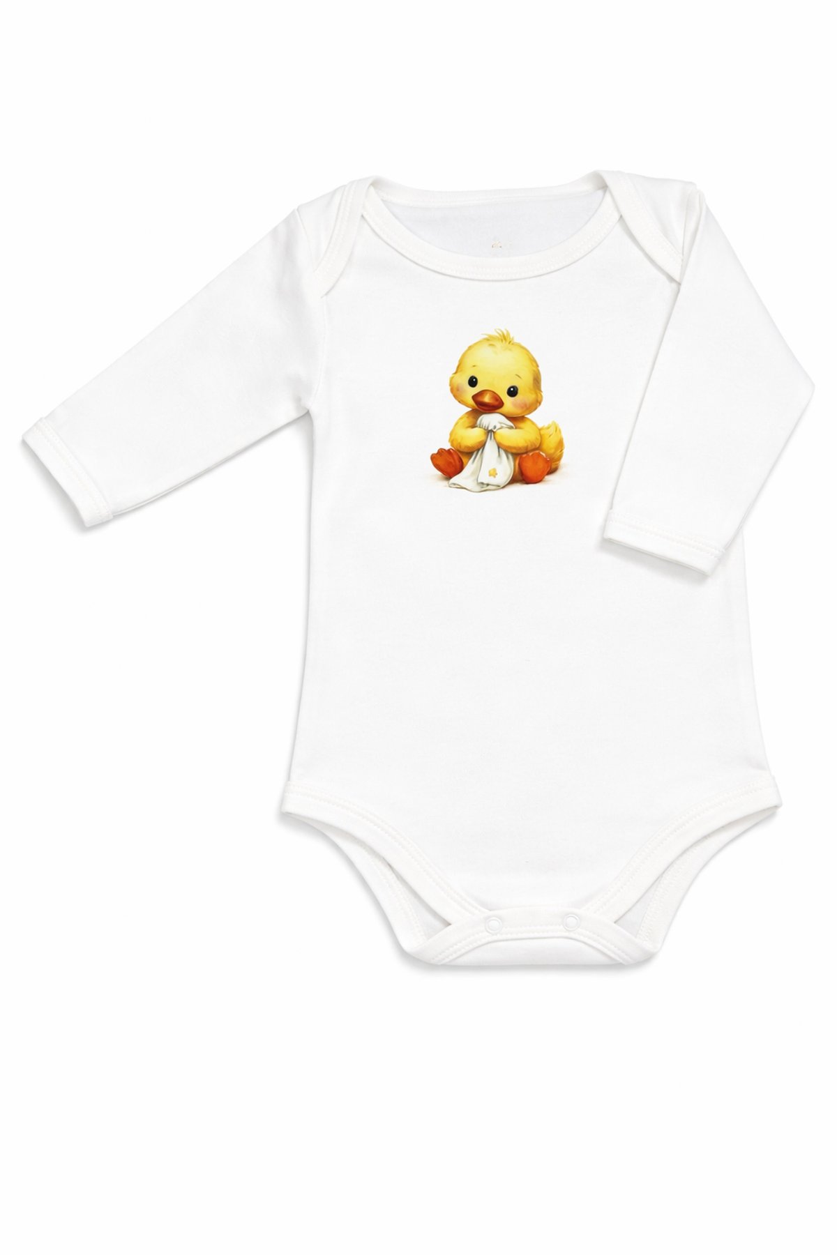 Body mangas largas con diseño: Patito