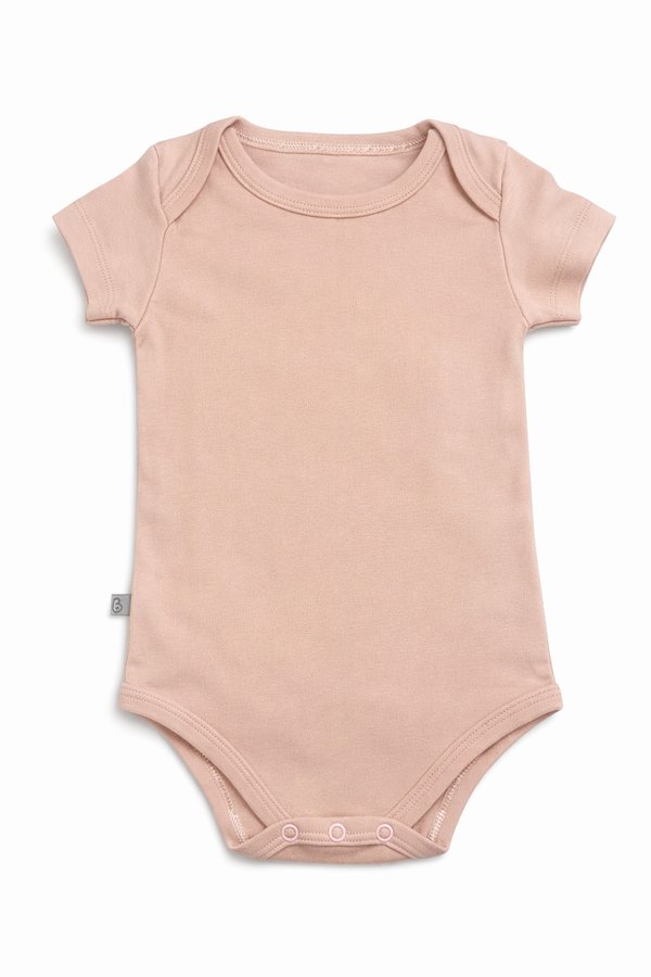 Body Rosa de Algodón liso