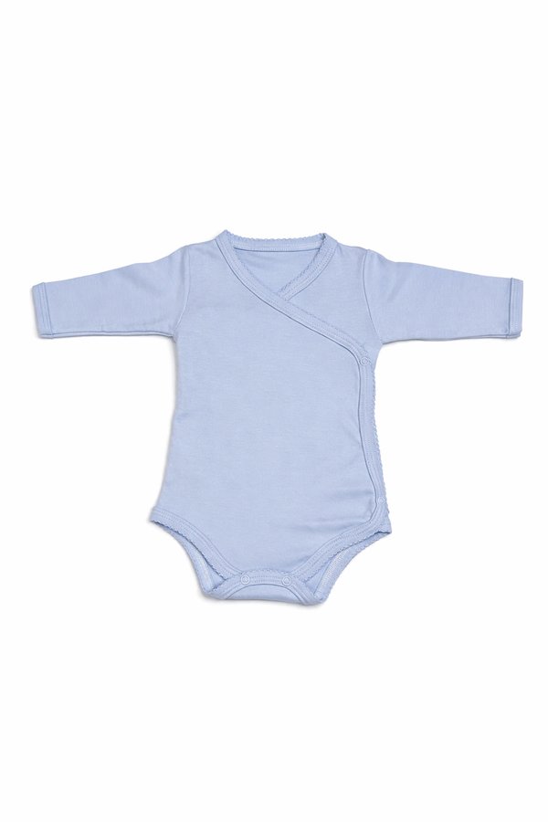 Body azul cruzado con picueta