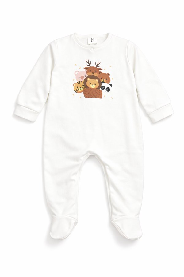 Osito con diseño de animales de la selva