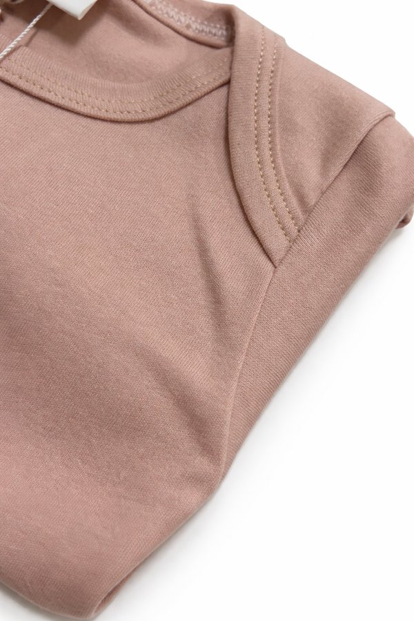 Body Rosa de Algodón liso