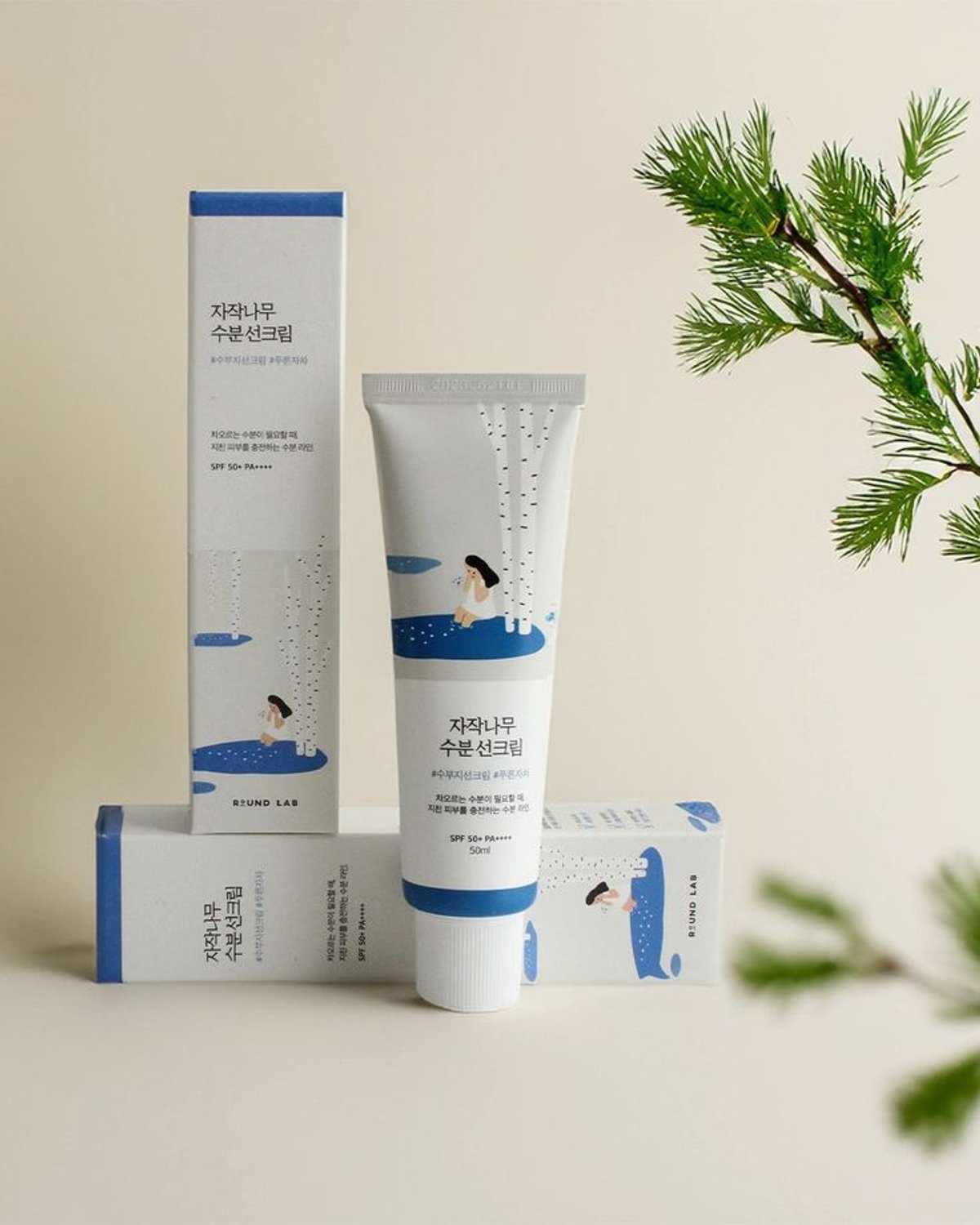 ROUND LAB - Birch Juice Moisturizing Sunscreen | 50ml