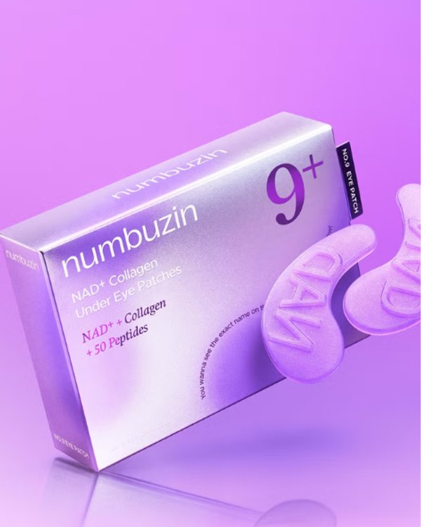 Numbuzin - Mascarilla para Contorno de Ojos No.9 NAD+ Collagen Under Eye Patches | 5uni