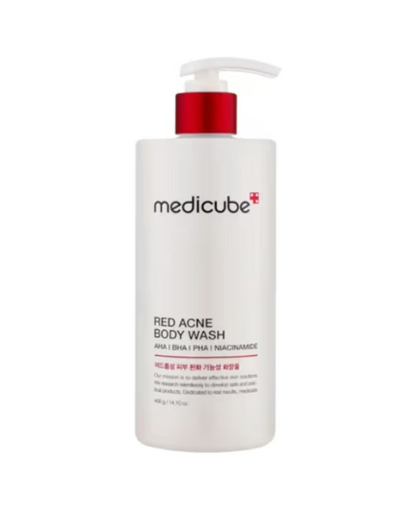 Medicube - Gel de ducha para acné Red Acne Body Wash | 400ml