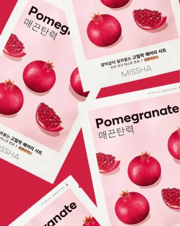 MISSHA - Airy fit mascarilla de tela pomegranate 
