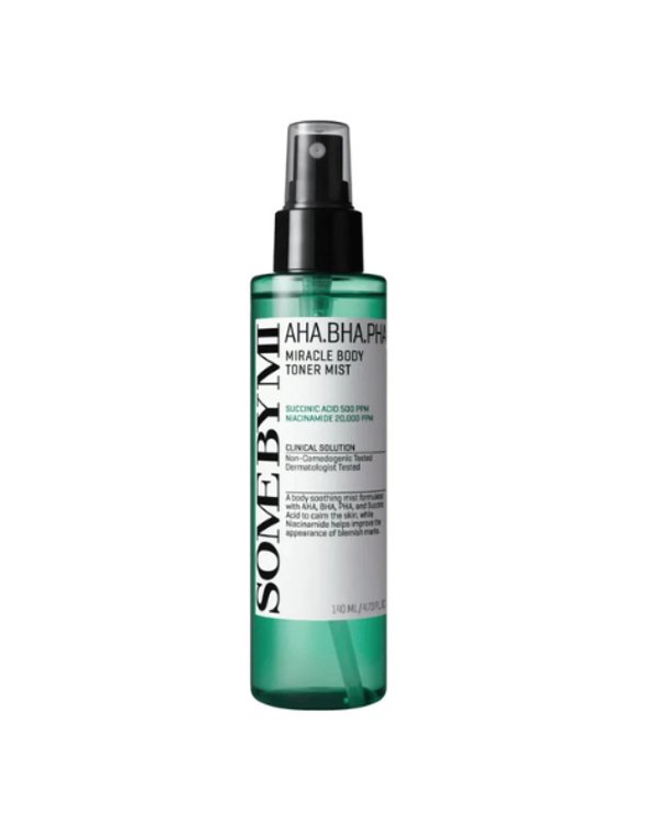 SOME BY MI - Bruma tonificante corporal Miracle toner mist AHA, BHA y PHA | 140ml