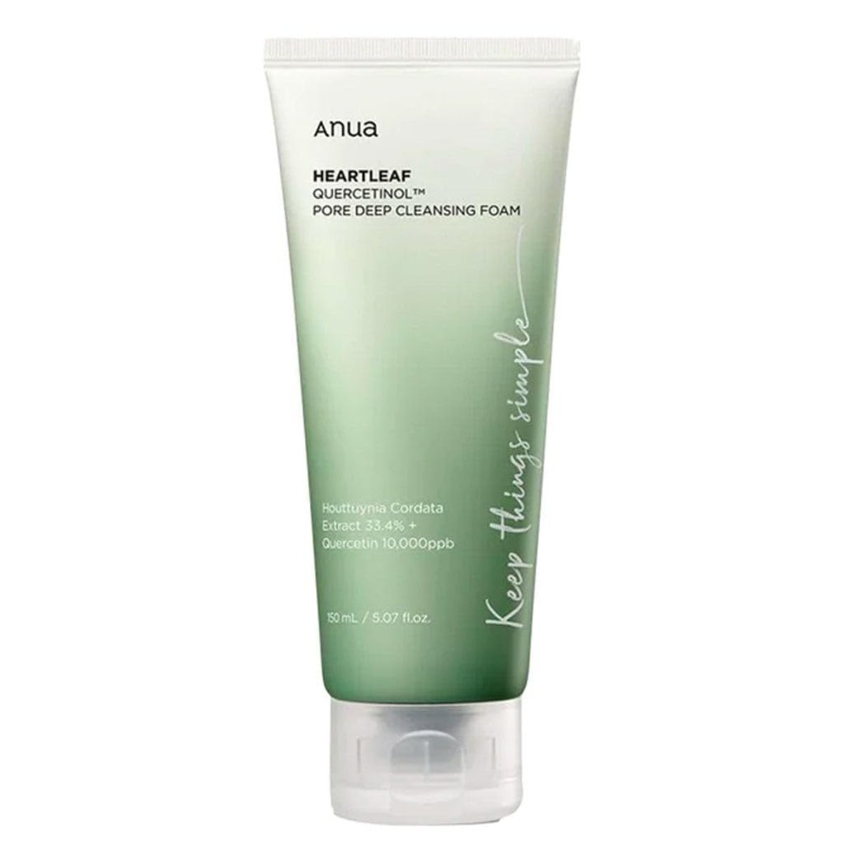 ANUA - Heartleaf Quercetinol Pore Deep Cleansing Foam | 150ml