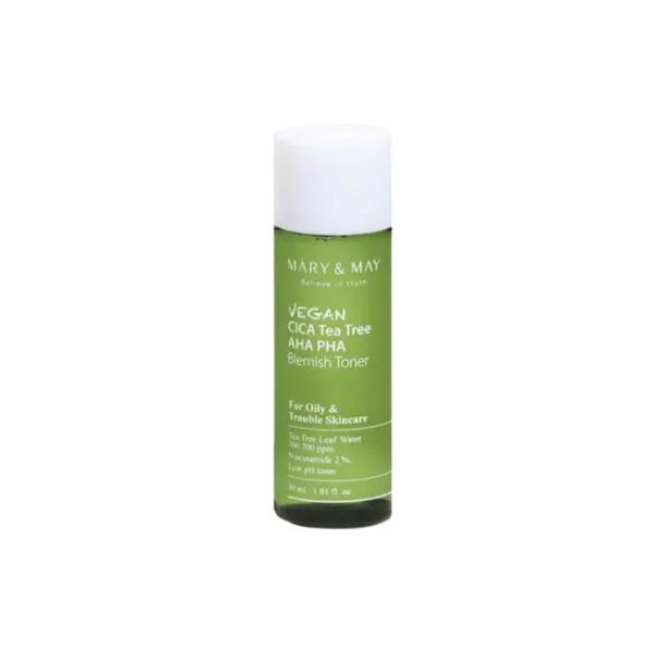 Mary May - Vegan Cica Teatree AHA PHA Blemish Toner Mini | 30ml