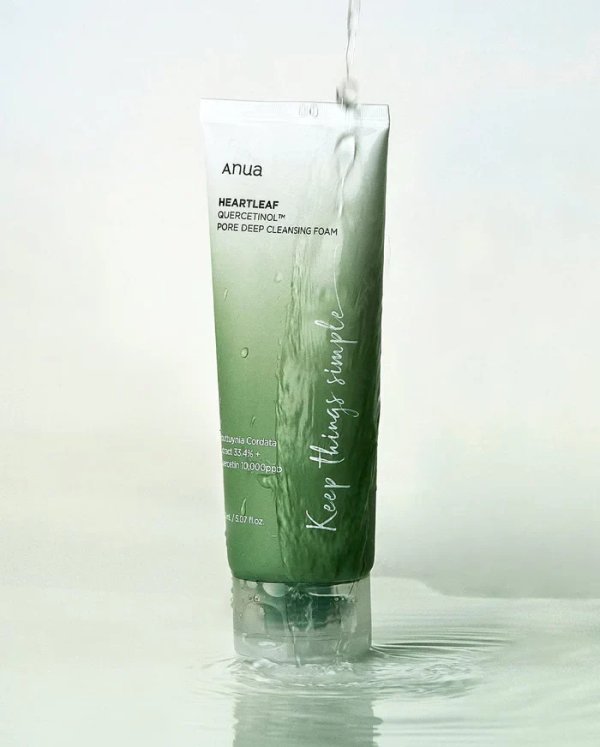 ANUA - Heartleaf Quercetinol Pore Deep Cleansing Foam