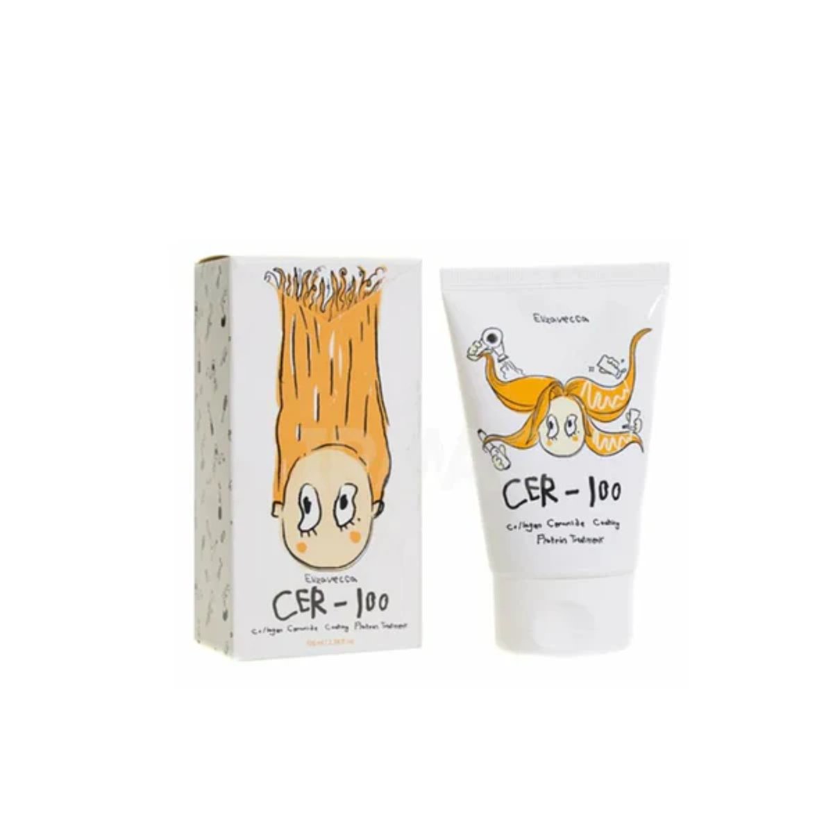 ELIZAVECCA - Máscara Capilar  CER-100 Collagen Ceramide Coating Protein Treatment | 100 ml