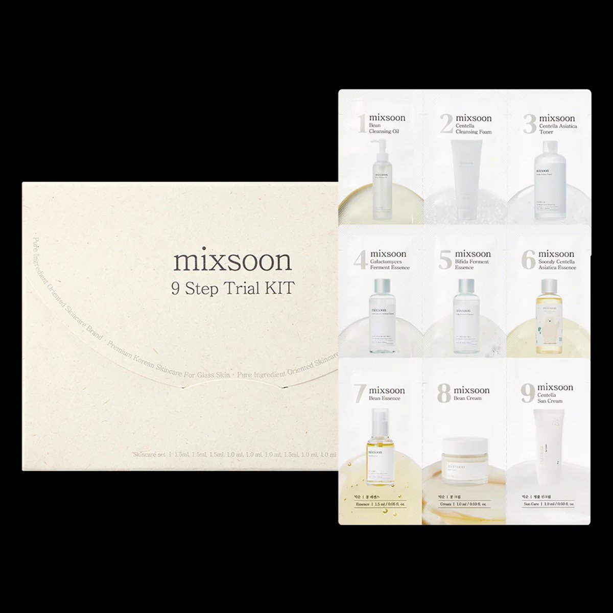 MIXSOON - 9-Step Skincare Sachet Bundle Set