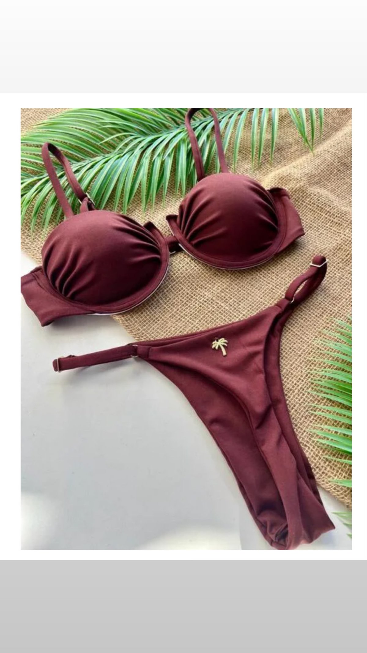 Bikini con sustentación en el pecho  - 4