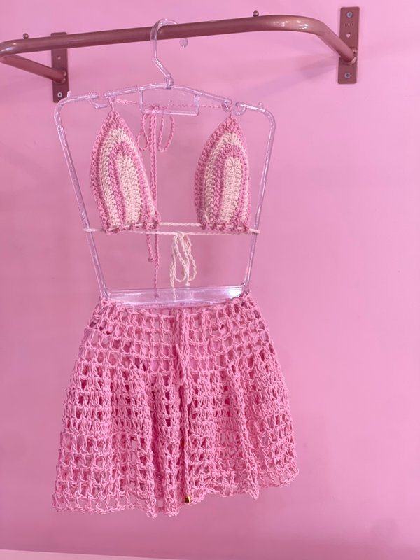 Conjunto de croché 