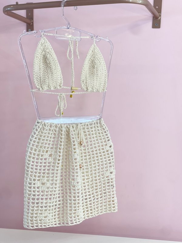 Conjunto de croché 