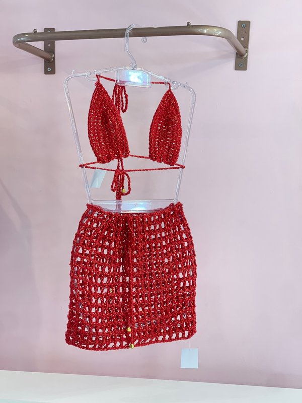 Conjunto de croché 