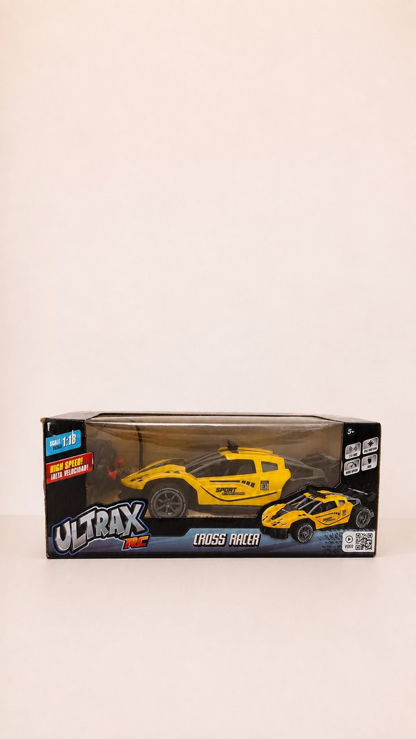ULTRAX RC 1:18 CROSS RACER BAT. RECARGABLE