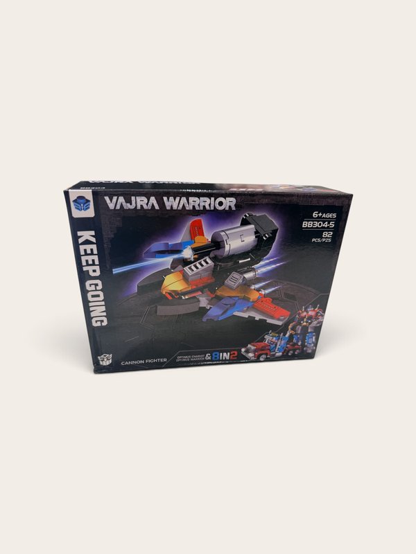 Bloques Vajra warrior -robot transformable Cannon fighter