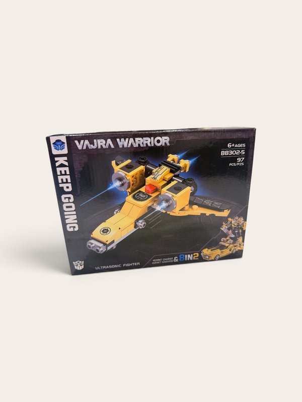 Bloques Vajra warrior -robot transformable Ultrasonic fighter