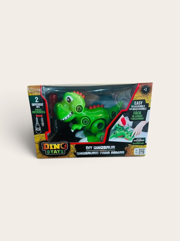 DINOSTATE DINO T-REX ARMABLE CON DESTORNILLADOR