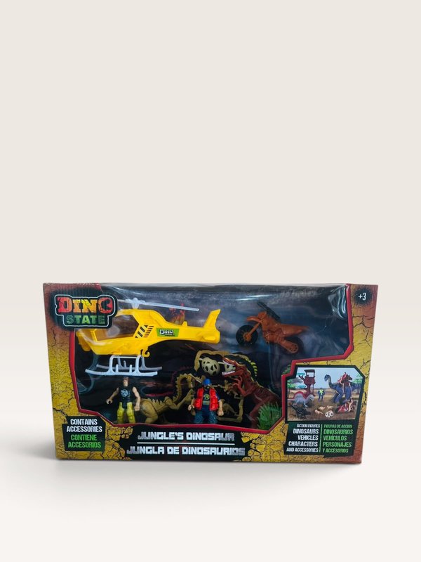 DINOSTATE SET DE JUEGOS DINOSAURIOS