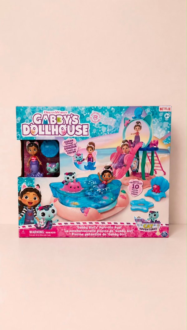 GABBYS DOLLHOUSE PURUFFIC POOL