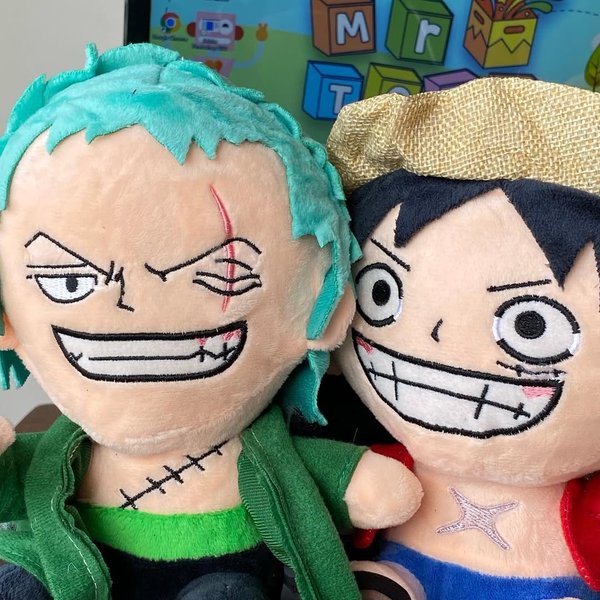 Peluches Luffy/Zoro
