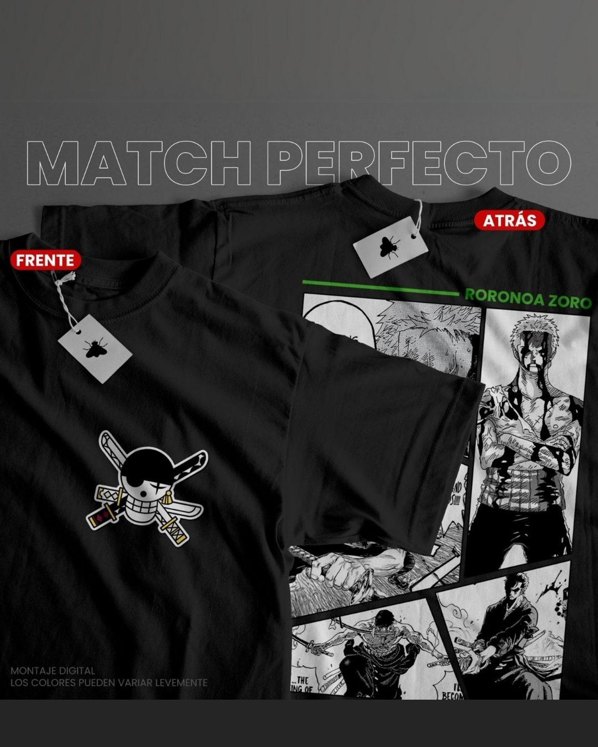 Remera Zoro - One Piece - 2