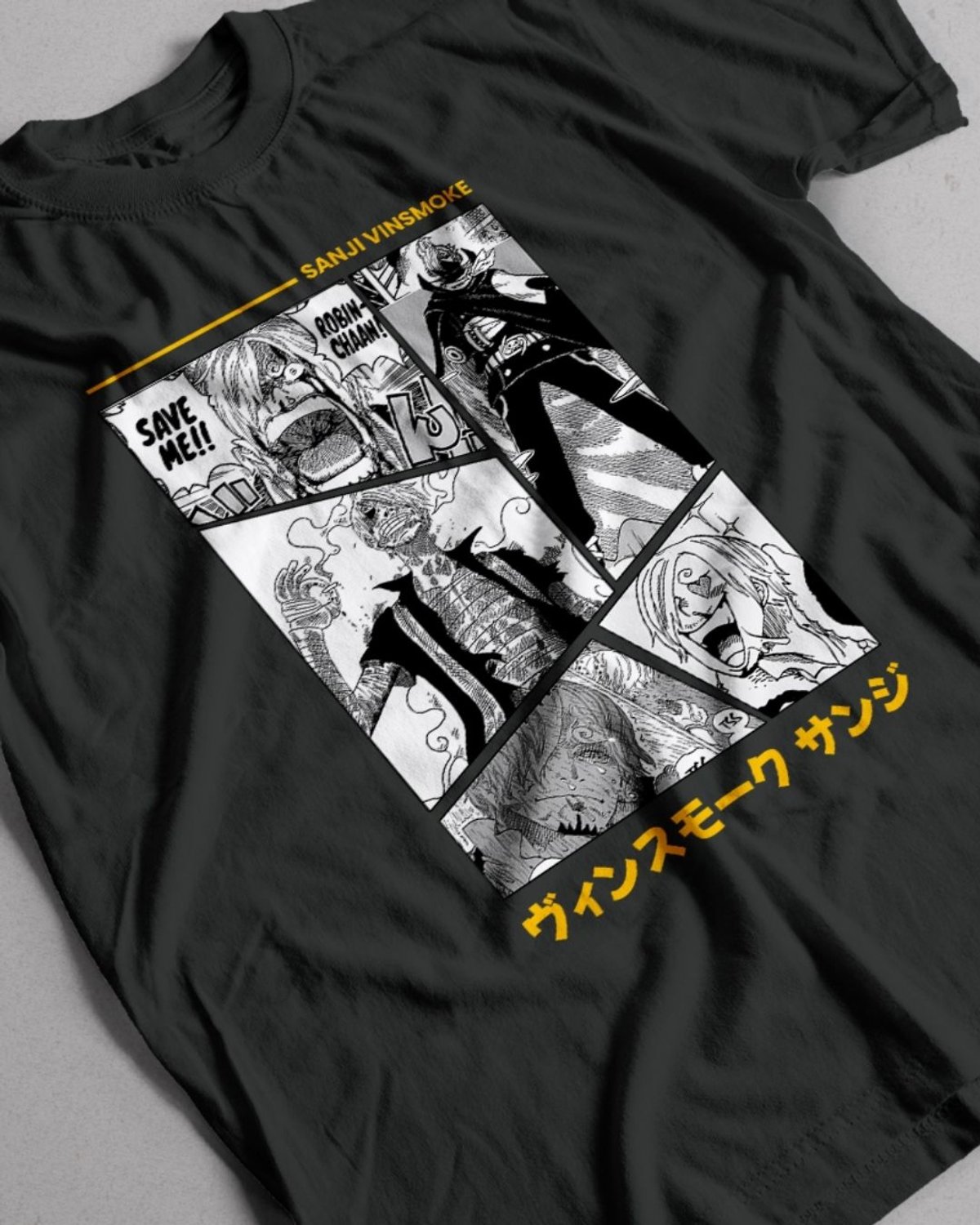 Remera Sanji - One Piece