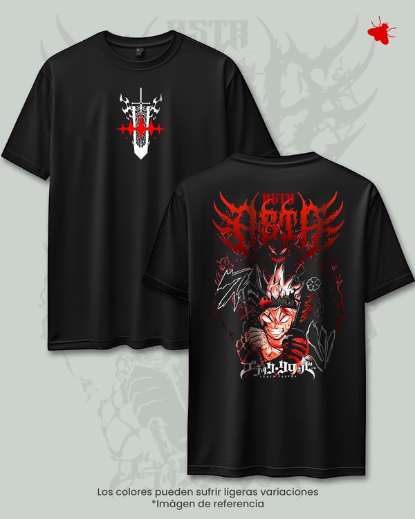 Remera Asta - Black Clover