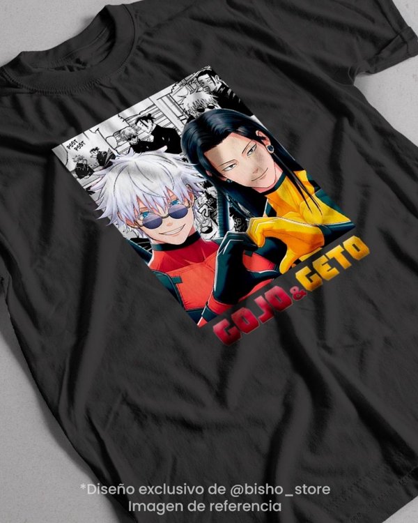 Remera Gojo/Geto - Jujutsu Kaisen