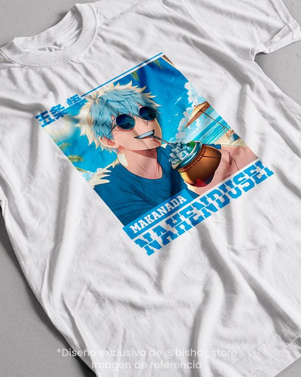 Remera Gojo Tereré - Jujutsu Kaisen