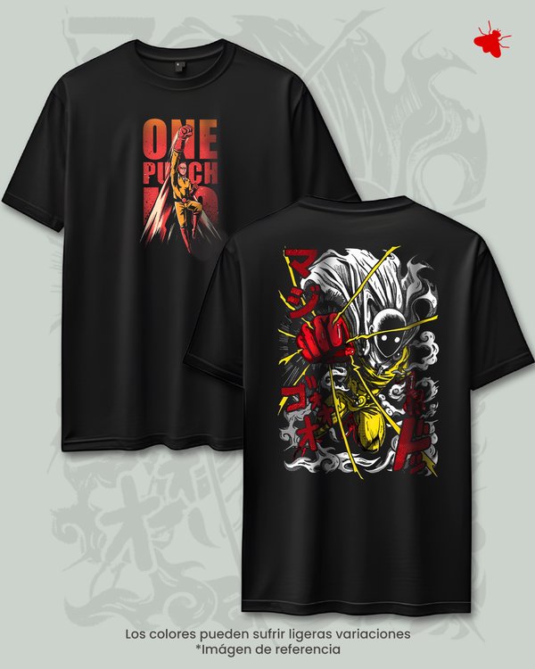 Remera Saitama - One Punch Man