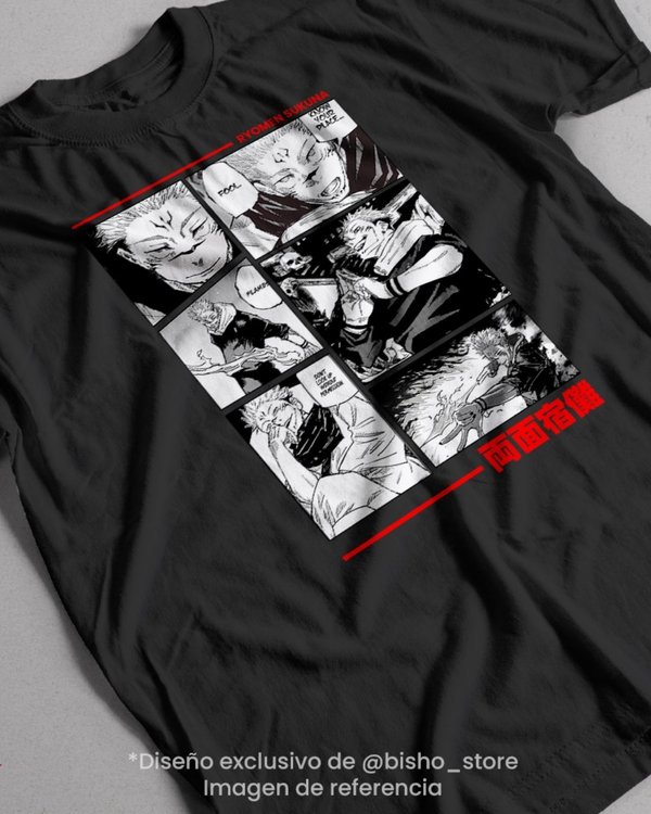 Remera Sukuna - Jujutsu Kaisen