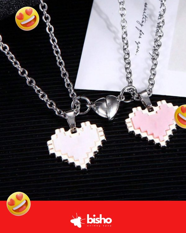 Collares a juego con imán