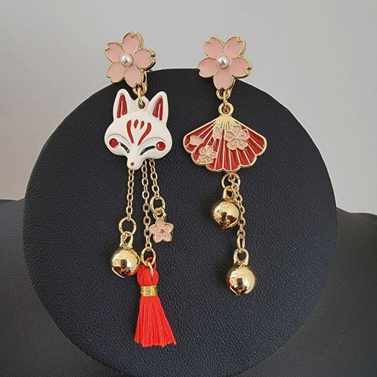 Aretes Kitsune 