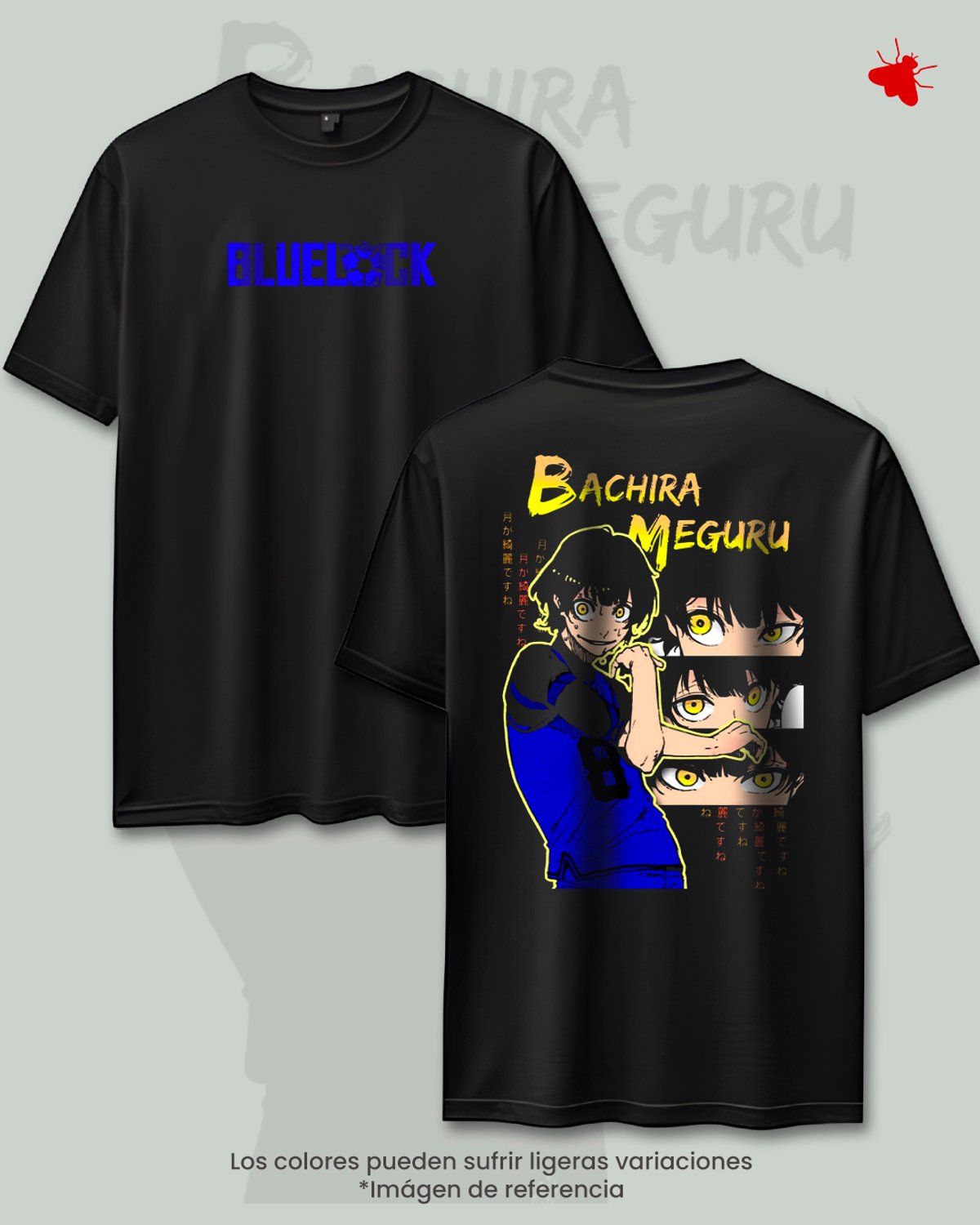 Remera Bachira - Blue Lock