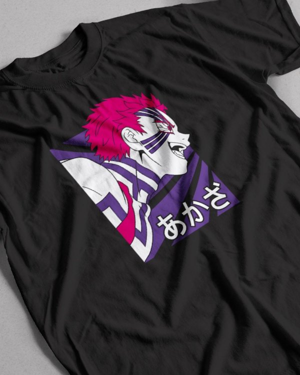 Remera Akaza - Demon Slayer