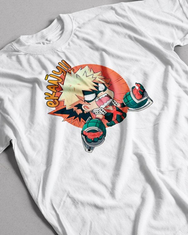 Remera Bakugo - My hero academia
