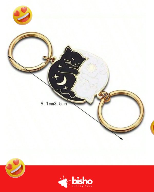 Lllaveros a juego gatitos